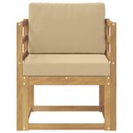 vidaXL 2 Pièce Ensemble de canapés d'extérieur Polyester