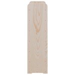 vidaXL Casier à vin et panneau supérieur 67 5x25x87 cm bois pin massif