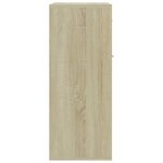 vidaXL Buffet Chêne sonoma 60x30x75 cm Bois d'ingénierie