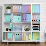 Exacompta Set de tiroirs de bureau Big-Box Aquarel avec 4 tiroirs