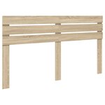 vidaXL Tête de lit Chêne Sonoma 200 cm Bois d'ingénierie