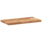 vidaXL Étagères flottantes 2 Pièces 60x20x2 cm acacia massif à l'huile