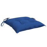 vidaXL Coussins de palette lot de 6 bleu 50x50x7 cm tissu oxford