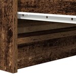 vidaXL Buffet vieux bois 37 5x35x76 cm bois d'ingénierie