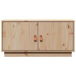 vidaXL Meuble TV 80x34x40 cm Bois de pin massif