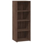 vidaXL Buffet haut chêne marron 45x41x124 cm bois d'ingénierie