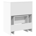 vidaXL Coiffeuse et tabouret blanc 60x40x113 5 cm