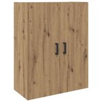 vidaXL Haut Armoire chêne artisanal 69 5 x 34 x 180 cm