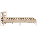 vidaXL Cadre de lit sans matelas 150x200 cm bois de pin massif
