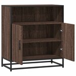 vidaXL Buffet chêne marron 68x35x76 cm bois d'ingénierie