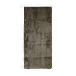 NEO YOGA Tapis de salon ou chambre - Microfibre extra doux - 80 x 180 cm - Taupe
