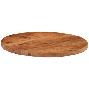 vidaXL Dessus de table Ø40x3 8 cm rond bois massif d'acacia