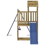 vidaXL Aire de jeux d'extérieur bois de pin imprégné