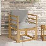 vidaXL 2 Pièce Ensemble de canapés d'extérieur Polyester