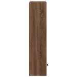 vidaXL Bibliothèque chêne marron 31x24x102 cm bois d'ingénierie