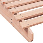 vidaXL Chaise longue 205x80x31 5 cm bois massif de douglas