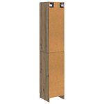 vidaXL Ensemble de Meubles 2 Pièces Chêne artisanal 33 x 34 5 x 87 cm