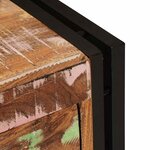 vidaXL Cabinet à chaussures Marron 90 x 38 x 45 cm Bois massif recyclé