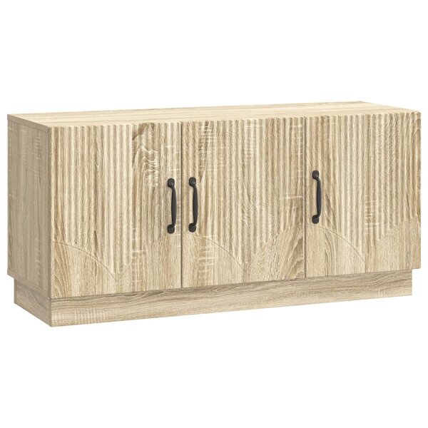 vidaXL Meuble TV Chêne Sonoma 99 x 34 5 x 47 cm Bois d'ingénierie