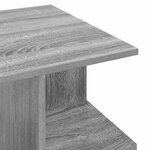vidaXL Table basse Sonoma gris 87 x 50 x 45 cm Bois d’ingénierie