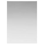 vidaXL Armoire Miroir de Salle de Bain Blanc 50 x 14 5 x 70 cm
