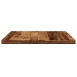 vidaXL Étagères murales 4 Pièces vieux bois 60x30x1 5cm bois d'ingénierie