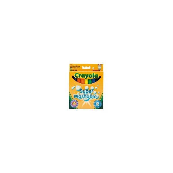 8 Feutres a colorier Ultra Lavable