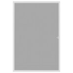 vidaXL Moustiquaire pour fenêtres Blanc 90x120 cm