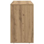 vidaXL Buffet Chêne artisanal 100 x 35 x 59 cm Bois d'ingénierie