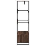 vidaXL Armoire chêne marron 90x50x180 cm bois d'ingénierie