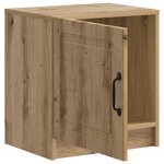 vidaXL Cabinet de chevet 2 pièces Chêne artisanal 43 x 34 5 x 47 cm