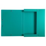 Boite De Classement Exabox Dos 25mm Polypropylène 7/10e Opak - A4 - Vert Foncé - X 8 - Exacompta