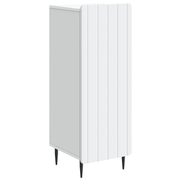 vidaXL Buffet Blanc 34 5 x 33 x 92 cm Bois d'ingénierie