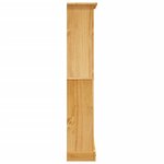 vidaXL Bibliothèque 4 niveaux Gamme Corona Pin mexicain 81x29x150 cm