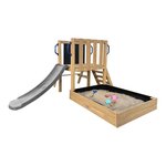 Tour Leah bac+salle pique-nique toboggan gris