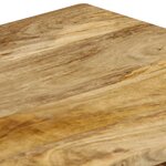 vidaXL Meuble TV 90x30x40 cm Bois de manguier massif
