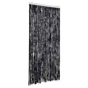 vidaXL Rideau anti-mouches anthracite 100x200 cm chenille