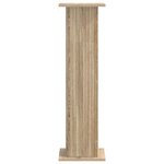 vidaXL Support de Plante 2 pc Chêne Sonoma 30 5 x 30 x 100 5 cm