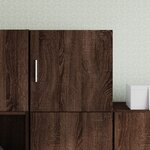 vidaXL Armoire murale chêne marron 40x42 5x40 cm bois d'ingénierie
