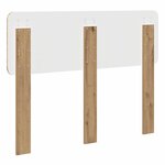 vidaXL Tête de lit Chêne artisanal 135 cm Bois d'ingénierie