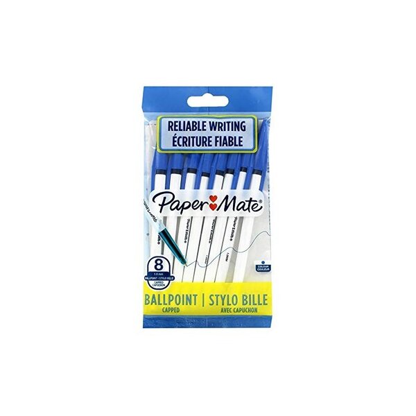 Paper:Mate Stylo à bille 045, sachet de 8, bleu