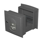 Boite aux lettres Soléa à encastrer 2 portes Gris anthracite REN 0206 MS