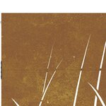 vidaXL Portail de jardin 85x150 cm acier corten conception d'herbe