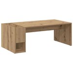 vidaXL Table basse Chêne artisanal 101 5 x 50 x 37 cm