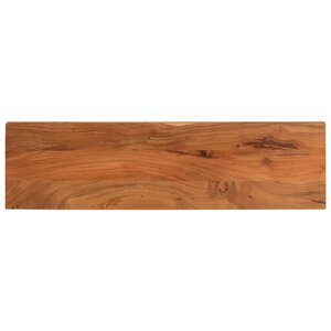 vidaXL Dessus de table 120x20x2 5cm rectangulaire bois massif d'acacia