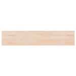 vidaXL Panneau d'étagère 100x20x1 5 cm Bois de chêne massif non traité