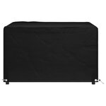 vidaXL Housse de salon de jardin 8 œillets 132x132x80 cm carré