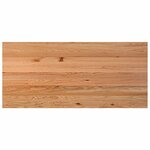 vidaXL Table à manger marron clair bois de chêne massif rectangulaire