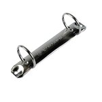 Classeur Rembordé Polypropylène 2 Anneaux Ronds De 25mm Sur 3eme De Couverture - Noir - X 10 - Exacompta