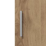 vidaXL Buffet haut Chêne artisan 30x42.5x185 cm Bois d'ingénierie